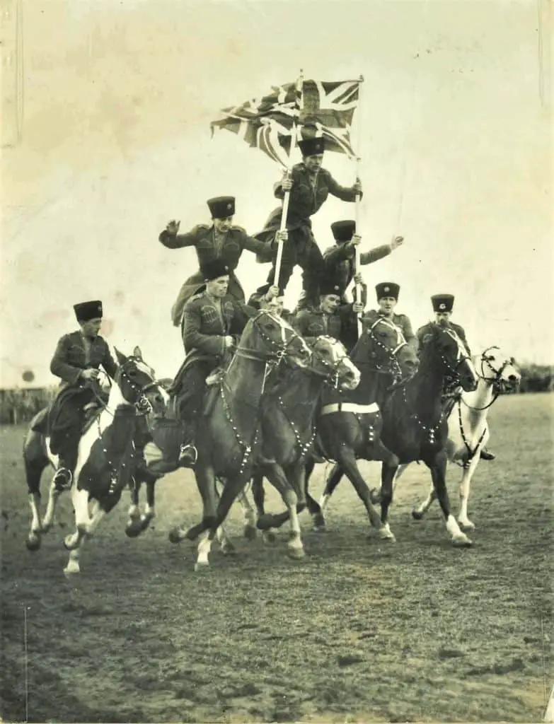 Wight Rodeo Riders - The Grand Pyramids © Isle of Wight council heritage service