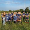 The Wight Wolves team with their new kit