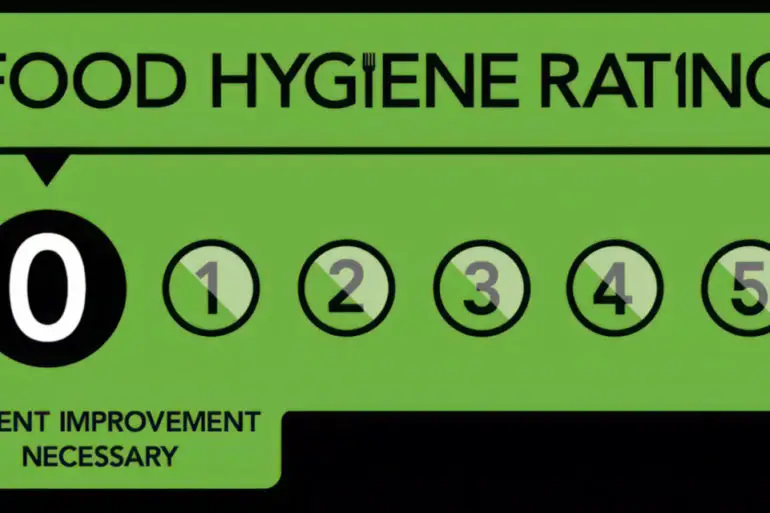 zero food hygine rating notice