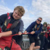 CEC students taking part in Ocean Youth Trust South course