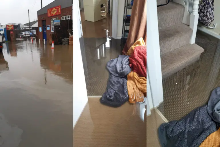 Flooding in East Street and inside property - Carolyn Imber