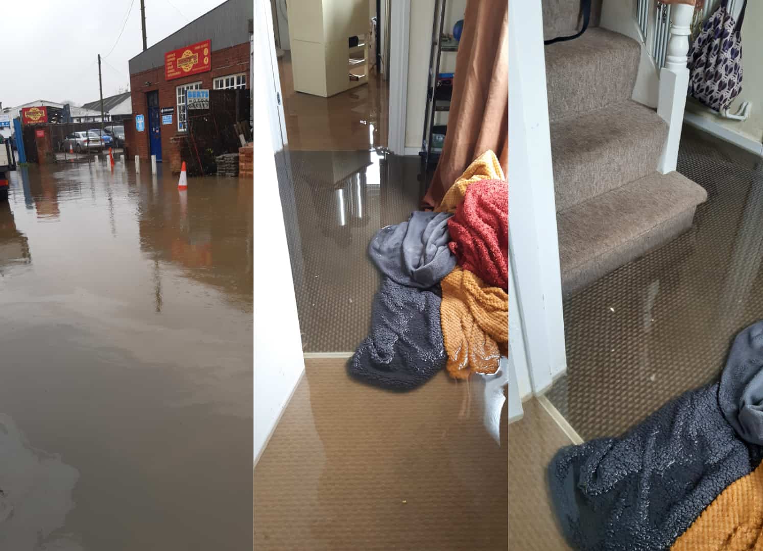 Flooding in East Street and inside property - Carolyn Imber