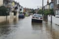 Flooding in The Strand -