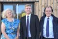 Julie, Lee and Phil at Branstone Farm