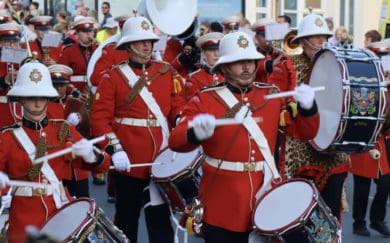 Medina Marching Band by Paul Coueslant