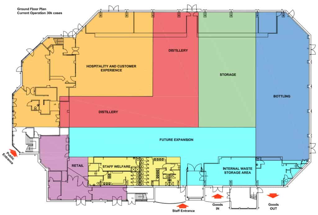 Mermaid Ryde Arena proposal - Ground floor plan - Oct 2023
