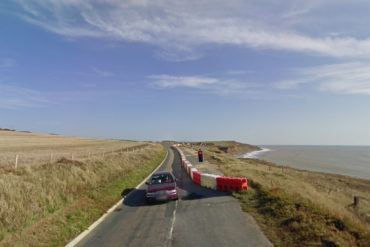Military road by Brook in 2011 - Google Maps