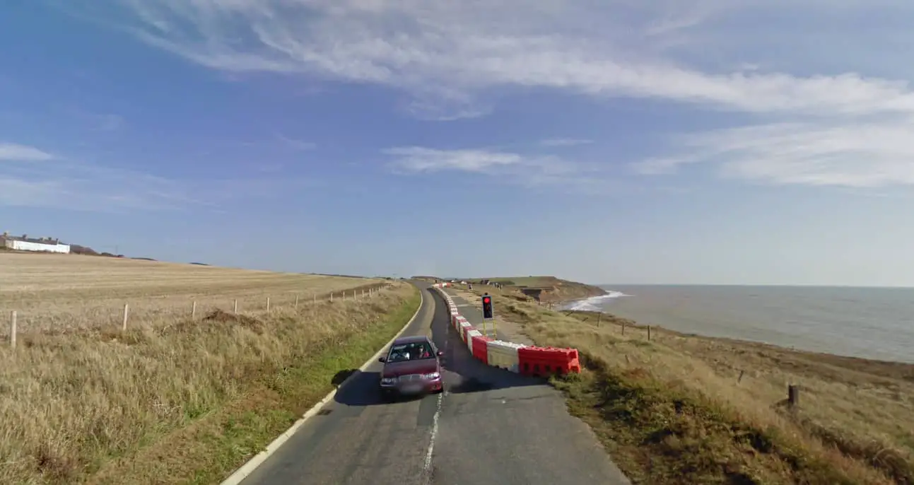 Military road by Brook in 2011 - Google Maps