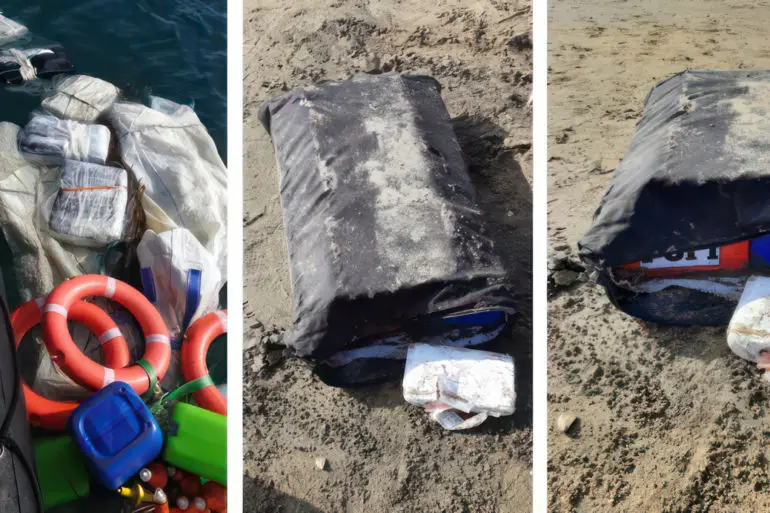 NCA drugs found on IW beaches