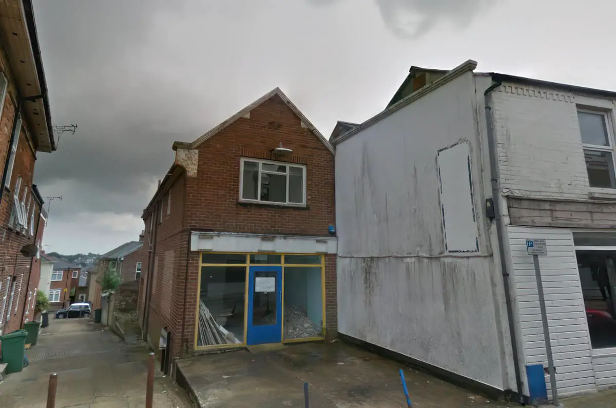 Ryde High Street former shop site on Google maps