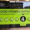 food hygiene rating sign 4