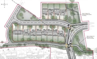 Architect drawings for Newport development