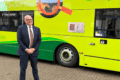 Andrew Wickham with new SV bus