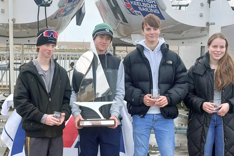 Ryde School Sailing Team - First place