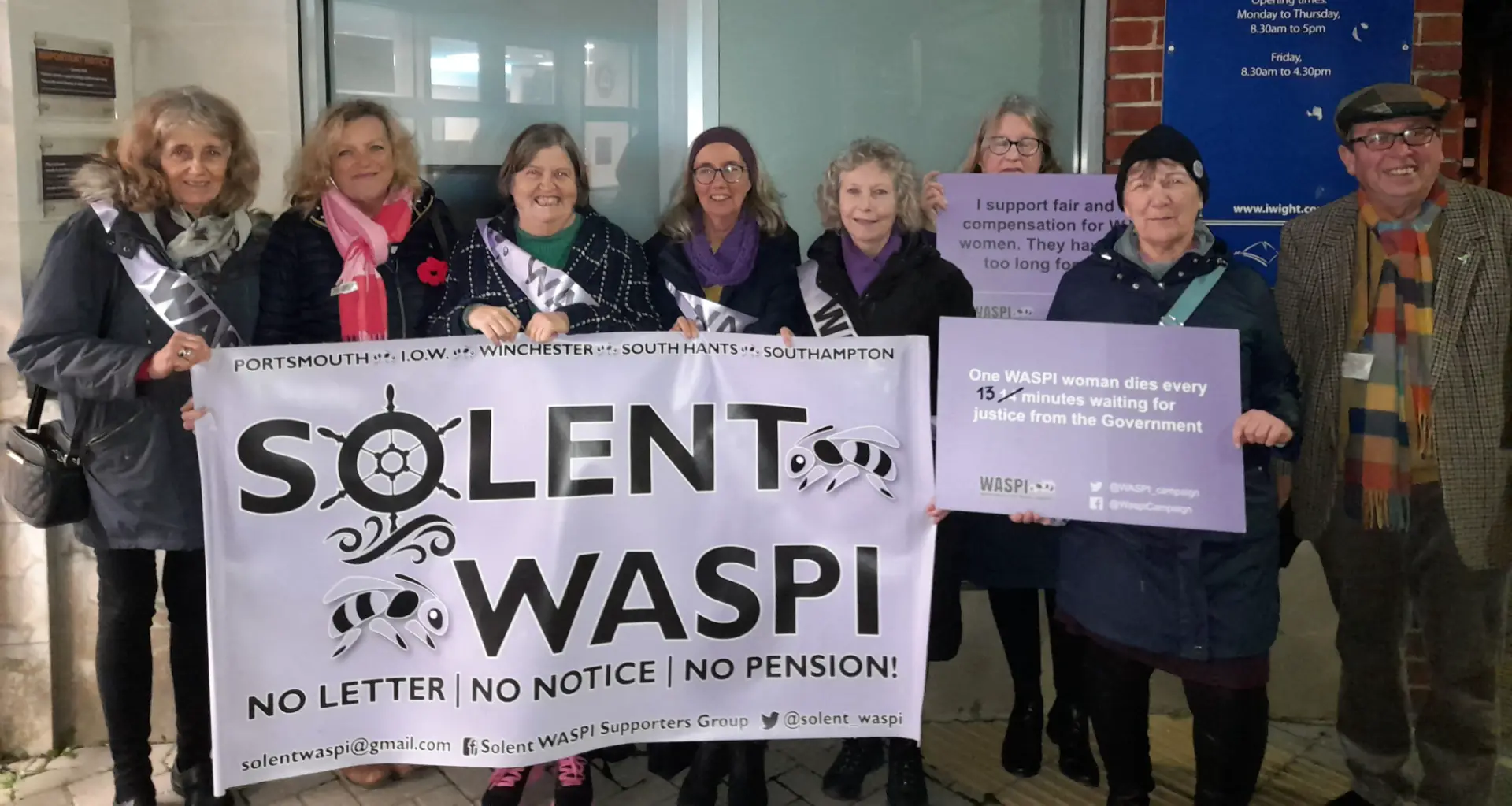 Solent WASPI with Michael Lilley