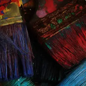 Paint brushes - darker version