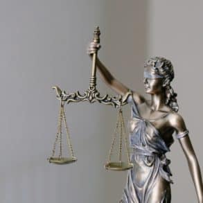 lady of justice with scales statue