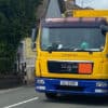 solent fuels lorry driving through Godshill