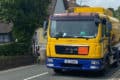 solent fuels lorry driving through Godshill