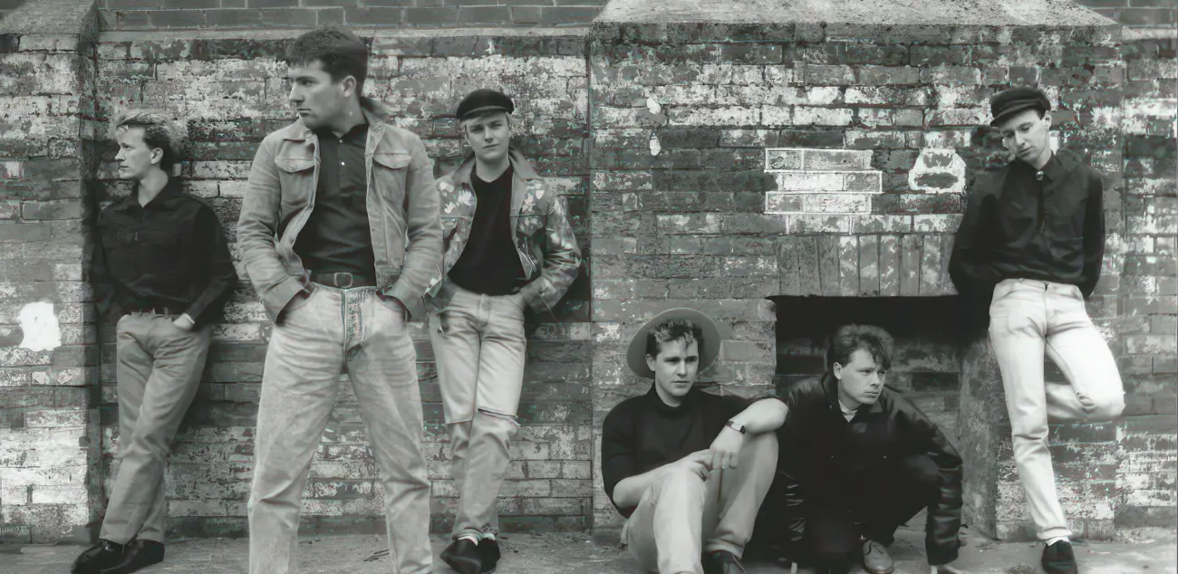 1980s photo of the band Bobby I Can Fly