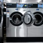 washing machines in launderette