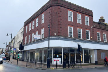 Building in newport where Tesco plan to locate