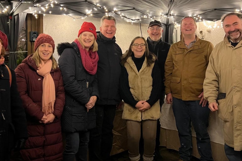 IW Councillors on Coburg Civic visit