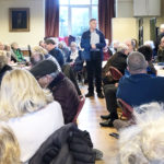 People at the Save the Milly Road meeting