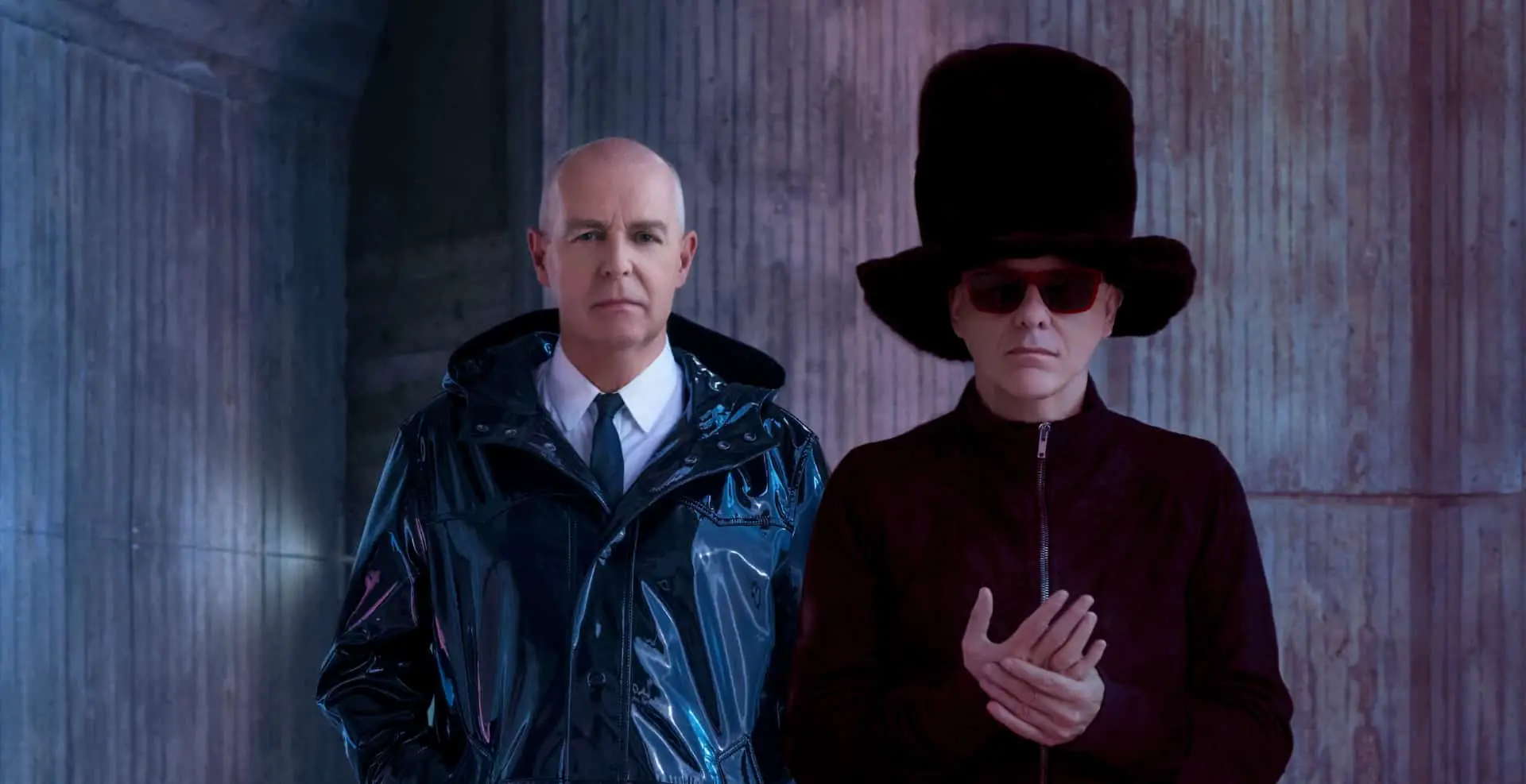 The two band members of Pet Shop Boys