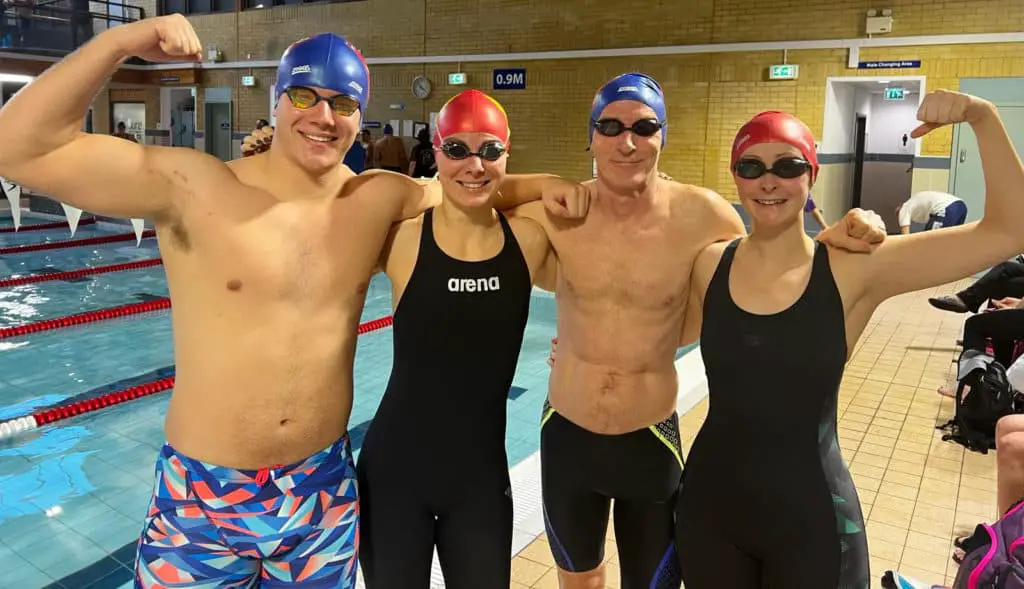 Ryde Swimming Club's Relay Team