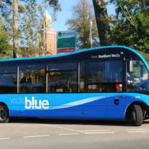 vectis blue school bus