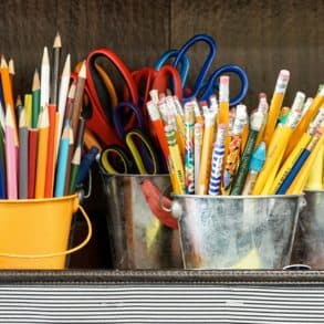 Pencils in primary school by laura rivera new