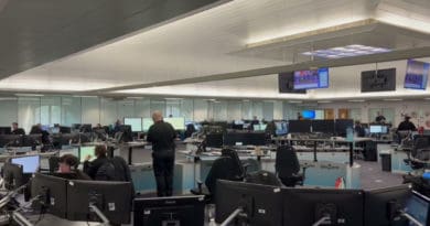 Police control room