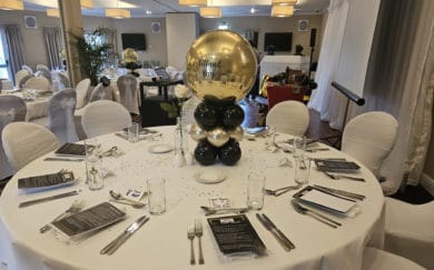 St Catherine's school fundraiser event - dressed tables