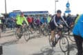 Randonnee cyclists at the Floating Bridge