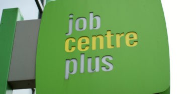 job centre plus sign - new