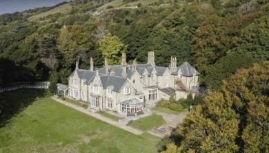 East Dene from the air