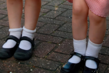 School uniform - primary school pupils shoes and dresses -