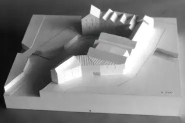 Architect's Model of Quay Arts Centre