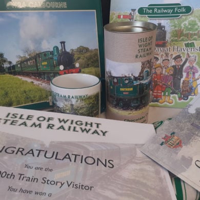 Train Story 600,000th Visitor Items