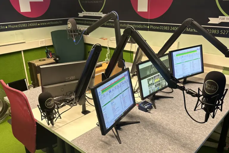Vectis Radio Studio