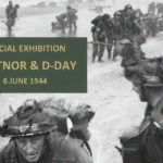 D-Day Poster showing soldiers on the beaches in France