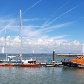 Lifeboats at Victoria Pier