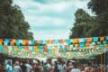 bunting at summer fayre