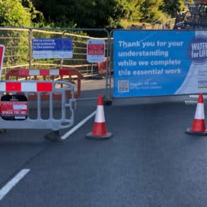 Closure of newport road