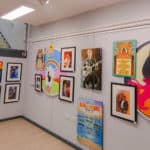Inside the Isle of Wight Festival exhibition in Newport