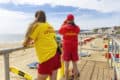 Lifeguards on the beach