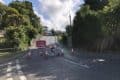 Southern Water road closed at the graben