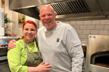 Chef Ramona Dobre and Chef Tom Kerridge