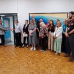 Refurbished Island Learning Centre - Cutting the ribbon